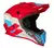 CAPACETE JUST1 J38 VERMELHO AZUL - Onrace Graphics