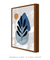 Quadro Decorativo Abstrato Azul Formas Orgânicas 3 na internet