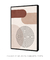 Quadro Decorativo Abstrato Geométrico Linhas Nude 2 - loja online