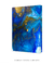 Imagem do Quadro Decorativo Abstrato Mármore Azul e Dourado