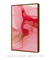 Quadro Decorativo Abstrato Mármore Rosa Dourado - comprar online