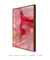 Quadro Decorativo Abstrato Mármore Rosa Dourado - loja online
