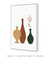 Quadro Decorativo Abstrato Verde Vasos e Plantas 2 na internet