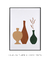 Imagem do Quadro Decorativo Abstrato Verde Vasos e Plantas 2
