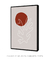 Quadro Decorativo Abstrato Vermelho e Sol Inspiração Matisse - Quadros Incríveis