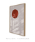 Quadro Decorativo Abstrato Vermelho e Sol Inspiração Matisse na internet