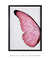 Quadro Decorativo Asa de Borboleta Rosa Direita na internet