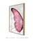 Quadro Decorativo Asa de Borboleta Rosa Direita - Quadros Incríveis