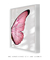 Quadro Decorativo Asa de Borboleta Rosa Esquerda - loja online