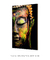Quadro Decorativo Buda Colorido Fundo Preto - comprar online