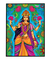Quadro Decorativo Deusa Hindu Lakshmi
