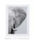 Imagem do Quadro Decorativo Étnico Elefante Preto e Branco
