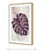 Quadro Decorativo Folhagem Roxa 2 - comprar online