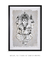 Quadro Decorativo Ganesha fundo cinza - Quadros Incríveis