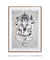 Quadro Decorativo Ganesha fundo cinza - Quadros Incríveis