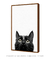 Quadro Decorativo Gato Preto na internet