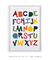 Quadro Decorativo Infantil ABC colorido - Quadros Incríveis
