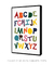 Quadro Decorativo Infantil ABC colorido - Quadros Incríveis