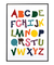 Quadro Decorativo Infantil ABC colorido