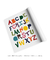 Quadro Decorativo Infantil ABC colorido na internet