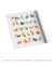 Quadro Decorativo Infantil Alfabeto ABC Bichos Coloridos - comprar online