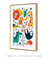 Quadro Decorativo Infantil Animais Coloridos - comprar online