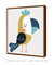 Quadro Decorativo Infantil Ave Papagaio Amarelo - comprar online