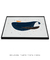 Quadro Decorativo Infantil Baleia Oceano Azul Marinho