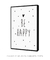 Imagem do Quadro Decorativo Infantil Be Happy