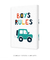 Imagem do Quadro Decorativo Infantil Carrinho Boys Rules