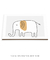 Quadro Decorativo Infantil Elefante Bege Safari na internet