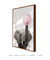 Quadro Decorativo Infantil Elefante Chiclete Bubble Rosa - loja online