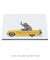 Quadro Decorativo infantil Elefante de Carro Amarelo - comprar online