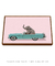 Quadro Decorativo infantil Elefante de Carro Azul na internet
