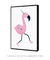 Quadro Decorativo Infantil Flamingo de Tênis - Série Amor - Quadros Incríveis