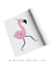 Quadro Decorativo Infantil Flamingo de Tênis - Série Amor na internet