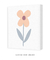 Quadro Decorativo Infantil Flor Série Nude - loja online
