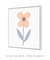 Quadro Decorativo Infantil Flor Série Nude na internet