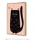 Quadro Decorativo Infantil Gato Preto Fundo Rosa - comprar online