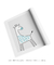 Quadro Decorativo Infantil Girafa Azul Safari na internet