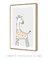 Quadro Decorativo Infantil Girafa Bege Safari - comprar online