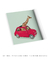Quadro Decorativo Infantil Girafa de Carro - comprar online