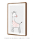 Quadro Decorativo Infantil Girafa Rosa Safari na internet