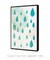 Quadro Decorativo Infantil Gotas Aquarela - comprar online