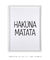 Quadro Decorativo Infantil Hakuna Matata - Quadros Incríveis