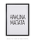 Quadro Decorativo Infantil Hakuna Matata - Quadros Incríveis