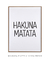 Quadro Decorativo Infantil Hakuna Matata - Quadros Incríveis