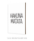 Quadro Decorativo Infantil Hakuna Matata - comprar online