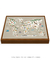 Quadro Decorativo Infantil Mapa Mundi Animais Bege na internet