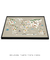 Quadro Decorativo Infantil Mapa Mundi Animais Bege